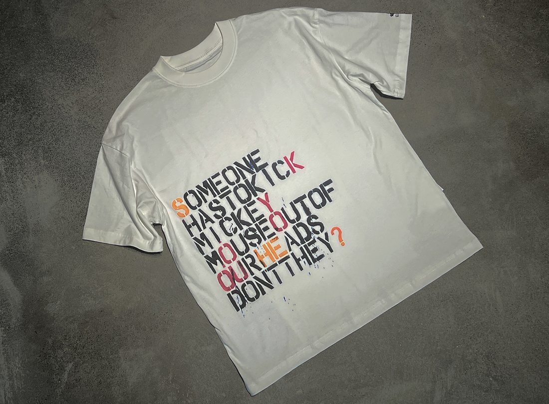 Xuanwu T-shirt — slogan print